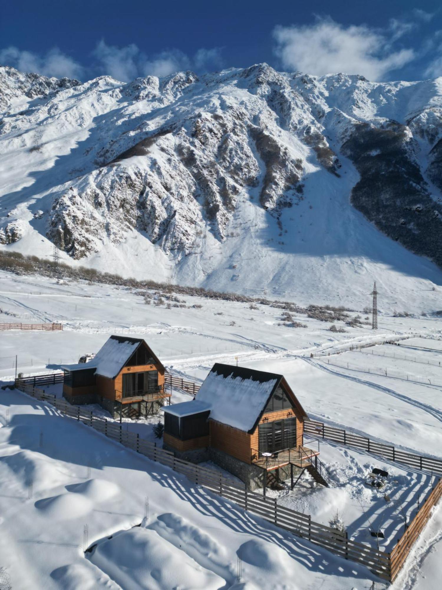 Traveler'S Cottages In Kazbegi Dış mekan fotoğraf